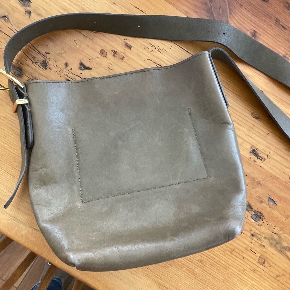 Madewell bucket mini tote